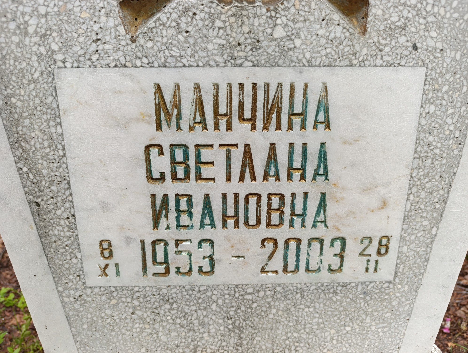 Манчина Светлана Ивановна
