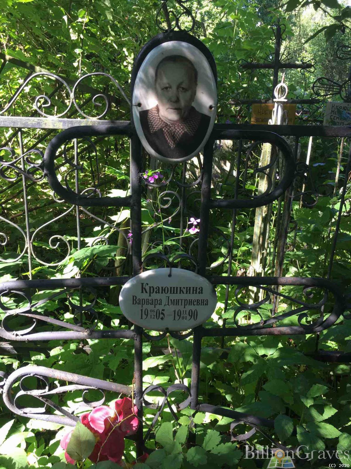 Краюшкина Варвара Дмитревна