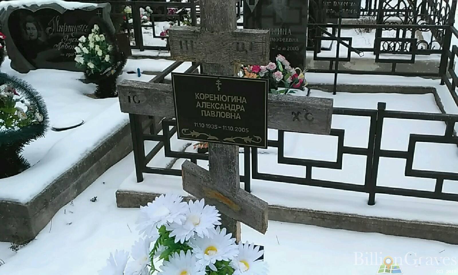 Коренюгина Александра Павловна