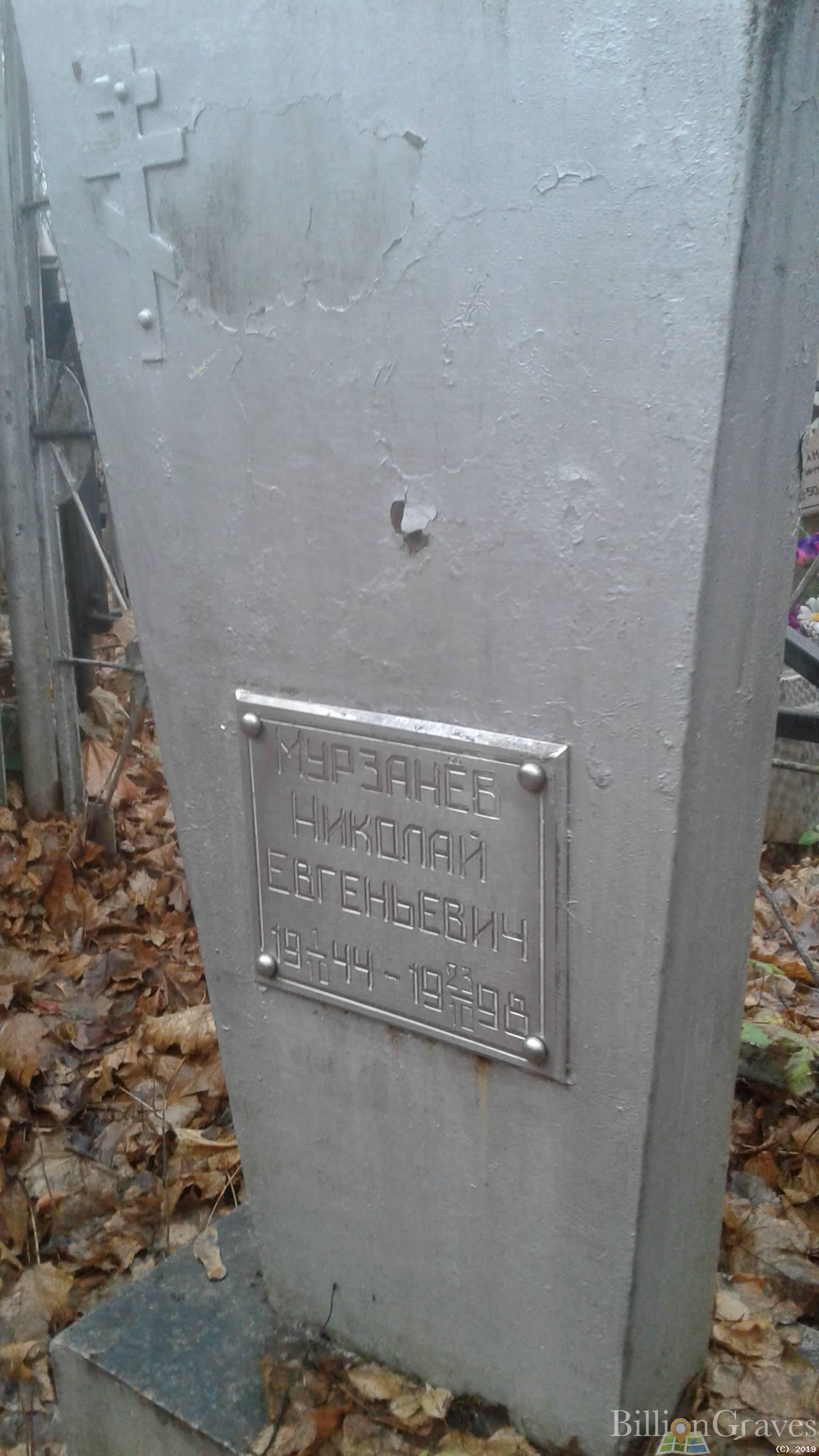 Мурзанёв Николай Евгеньевич