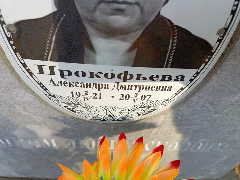 Прокофьева Александра Дмитриевна