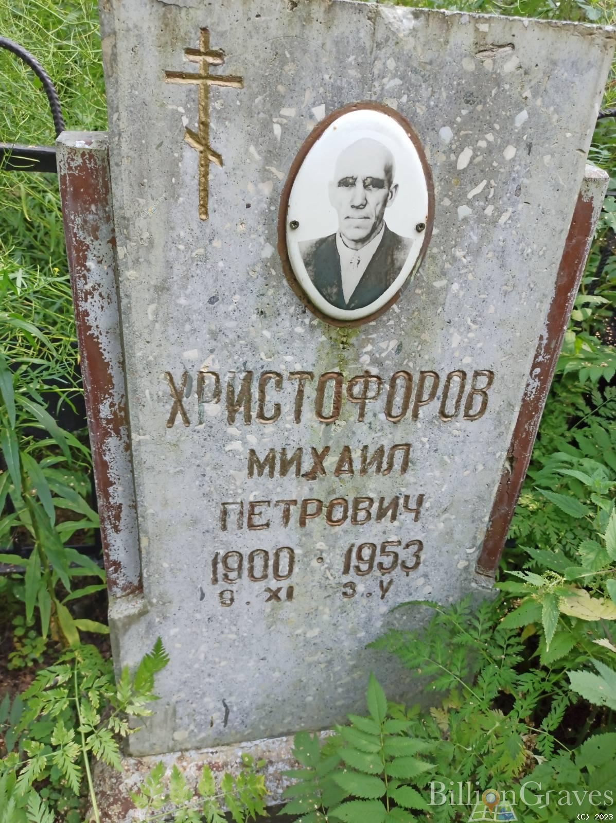 Христофоров Михаил Петрович