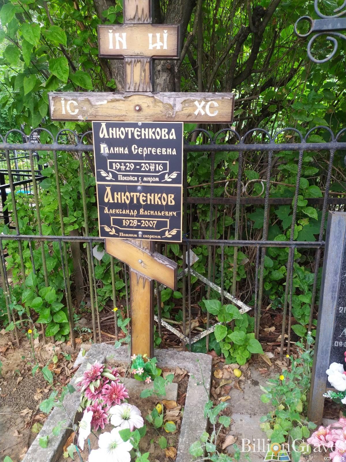 Анютенкова Галина Сергеевна