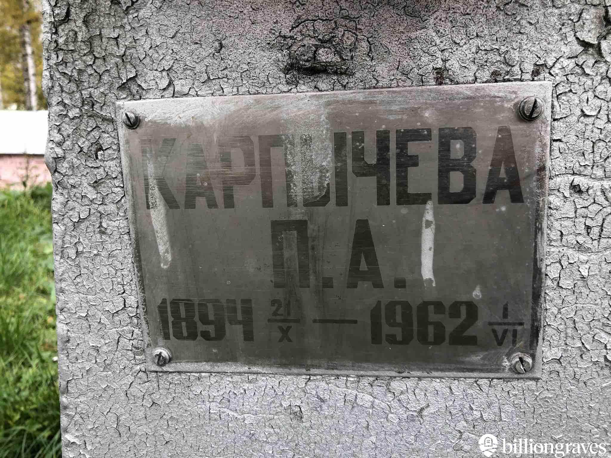 Карпычева П. А.