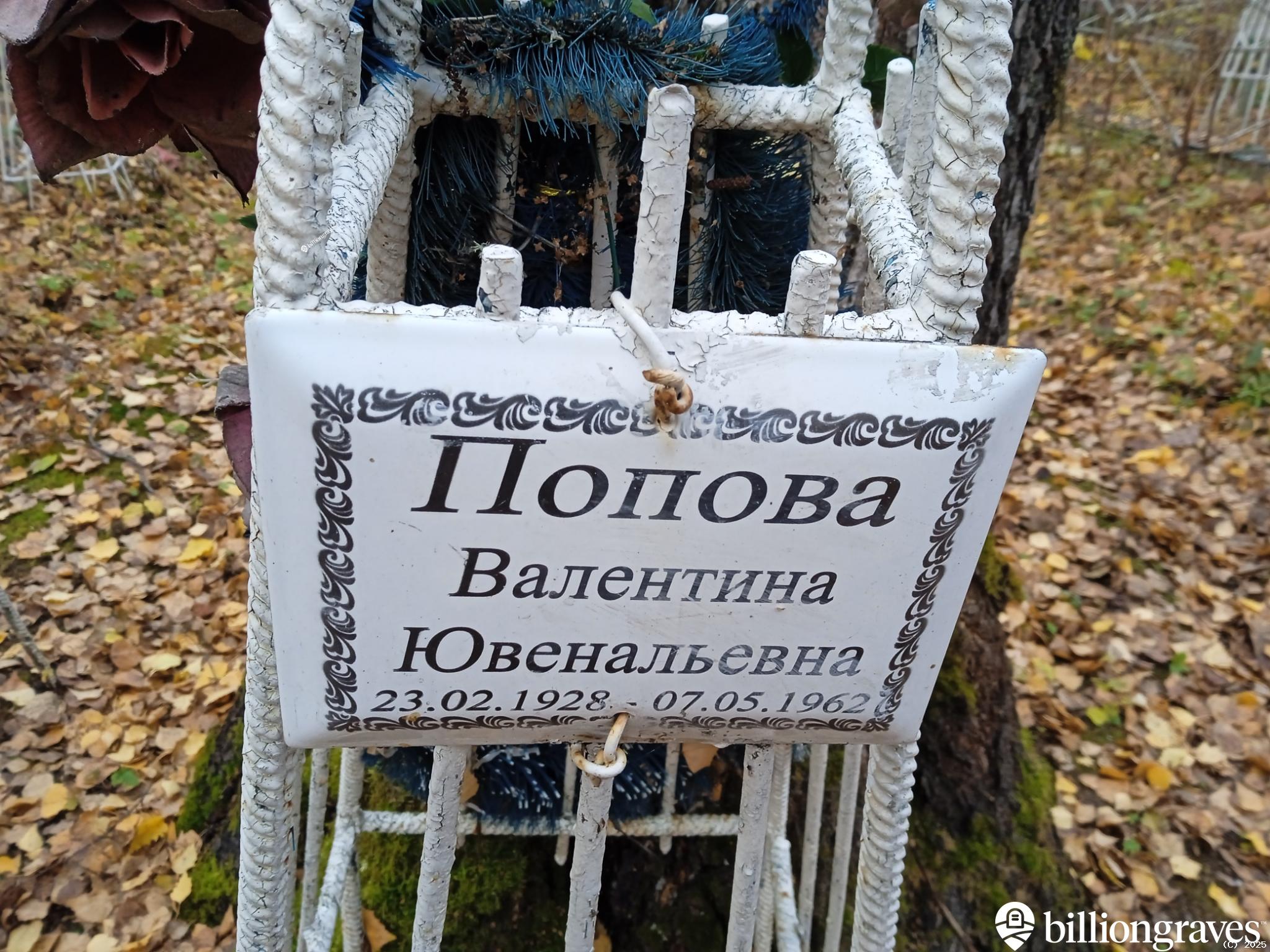 Попова Валентина Ювенальевна