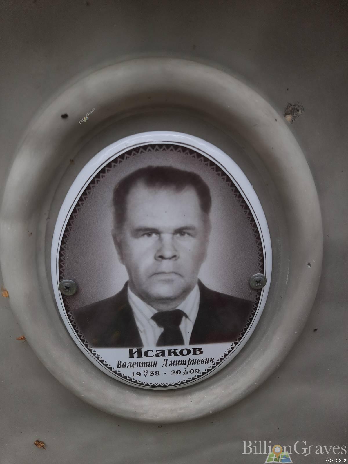 Исаков Валентин Дмитриевич