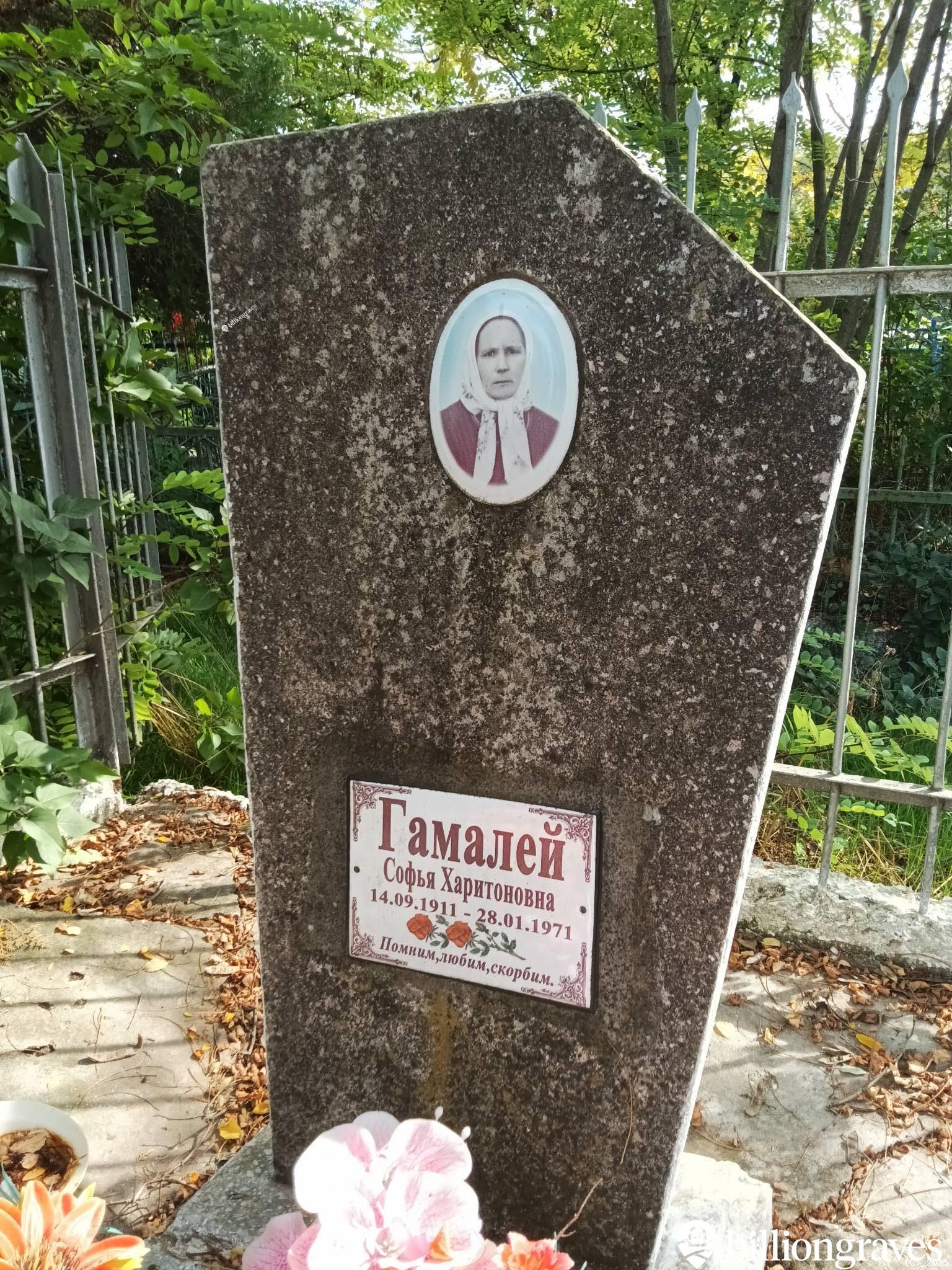 Гамалей Софья Харитоновна