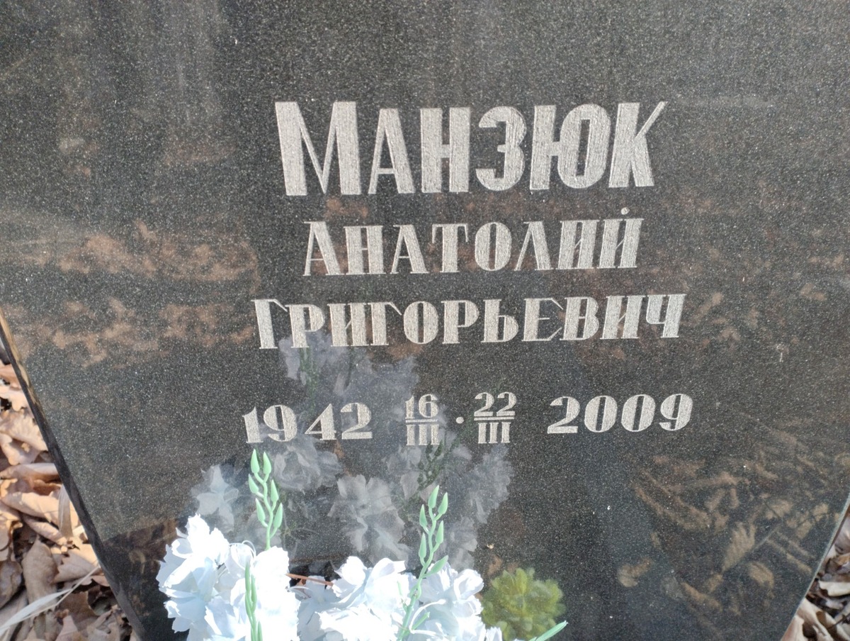 Манзюк Анатолий Григорьевич