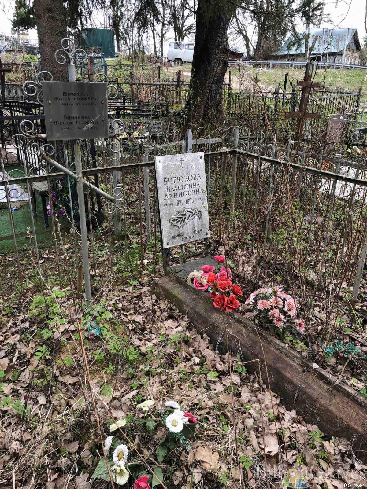 Бирюкова Валентина Денисовна