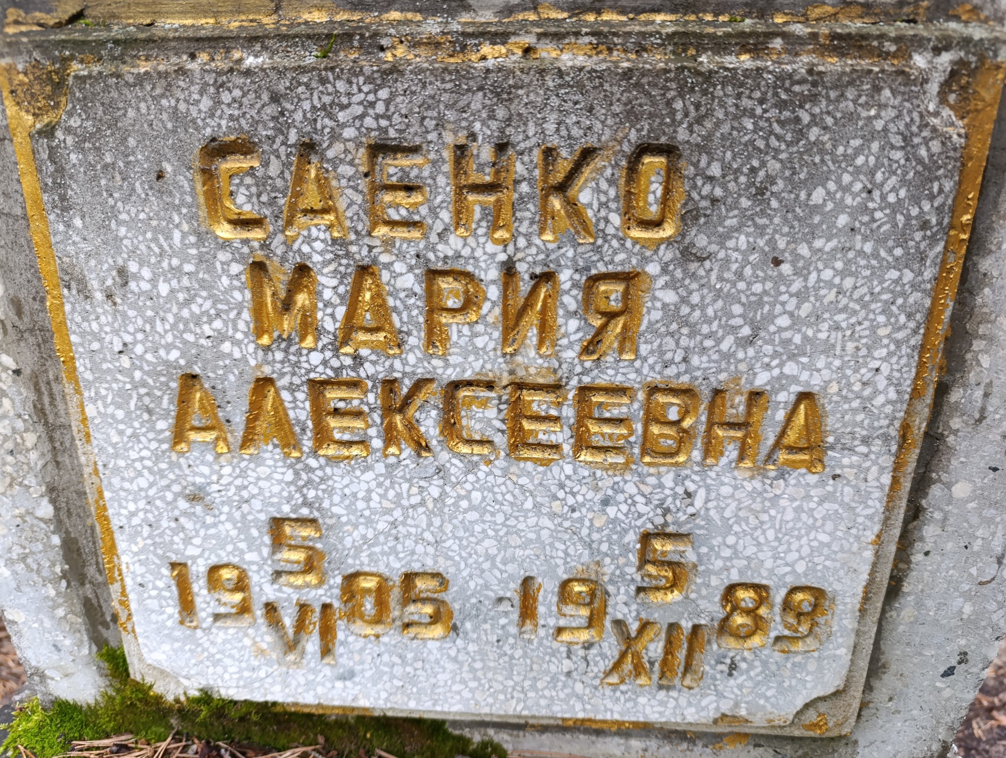 Саенко Мария Алексеевна