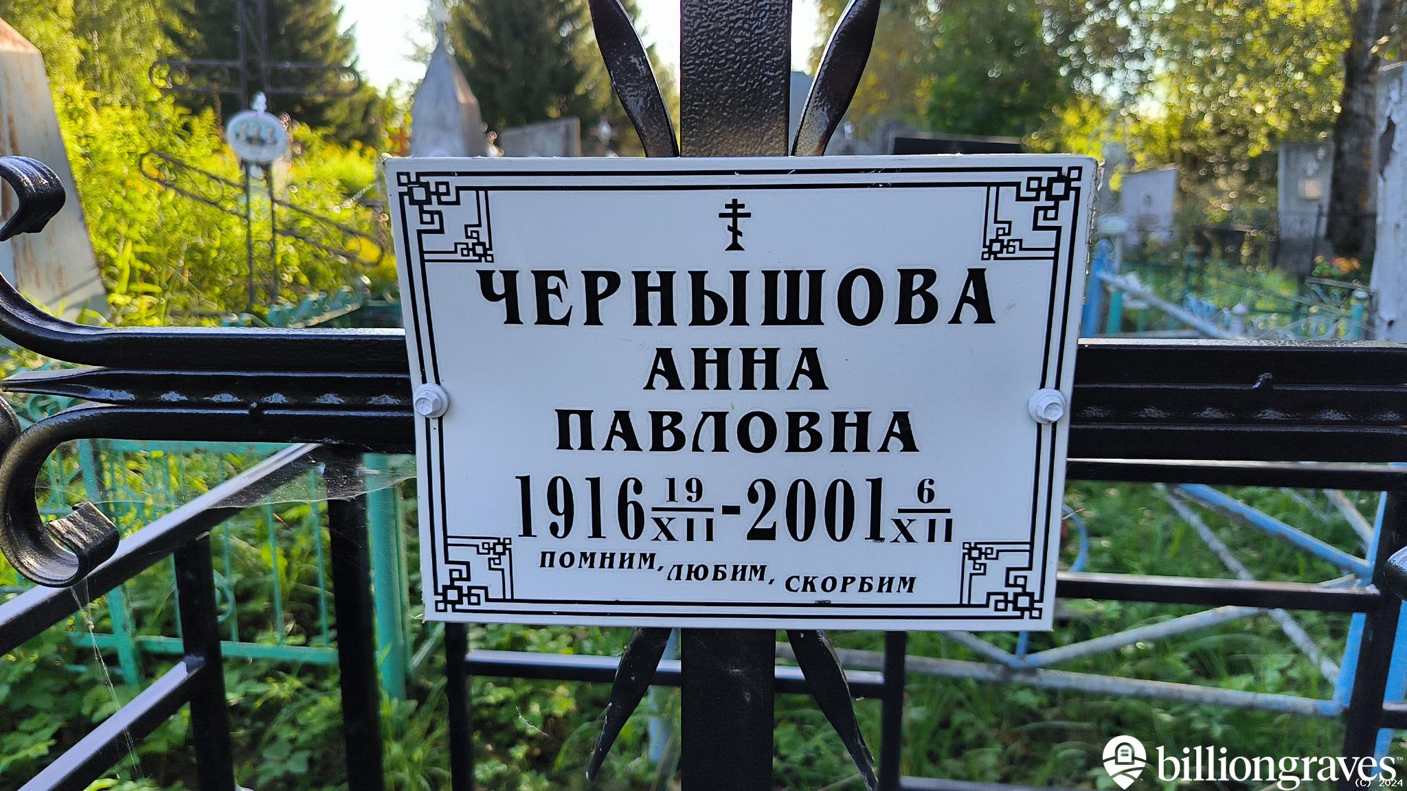 Чернышова Анна Павловна