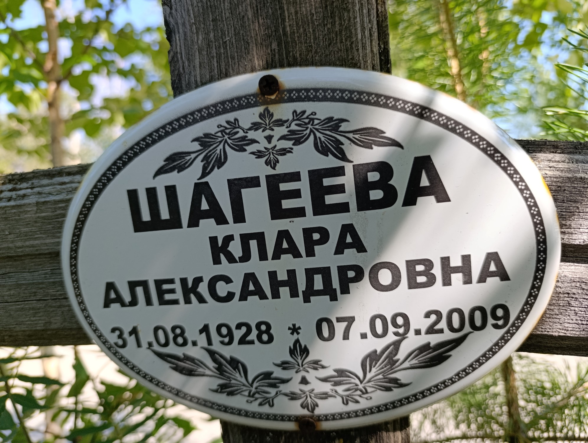 Шагеева Клара Александровна