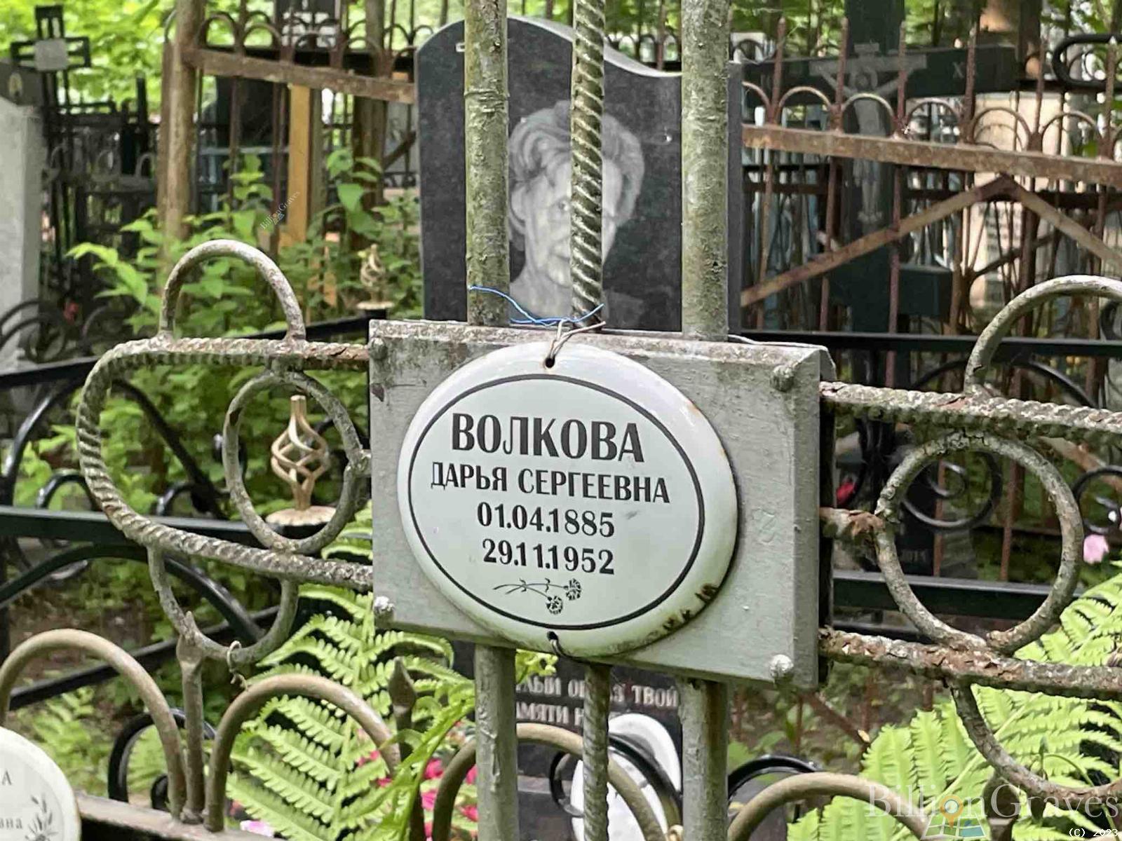 Волкова Дарья Сергеевна