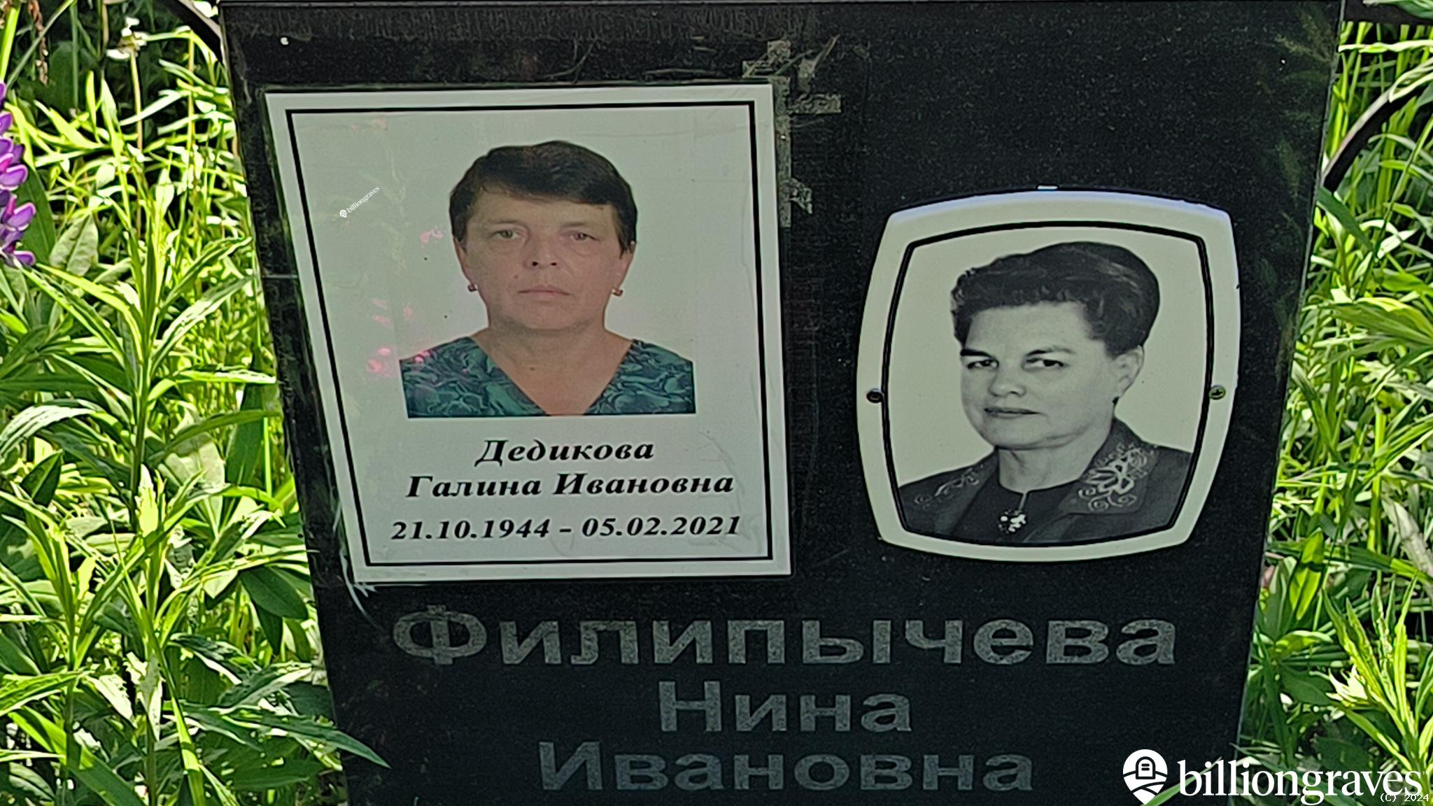 Филипычева Нина Ивановна