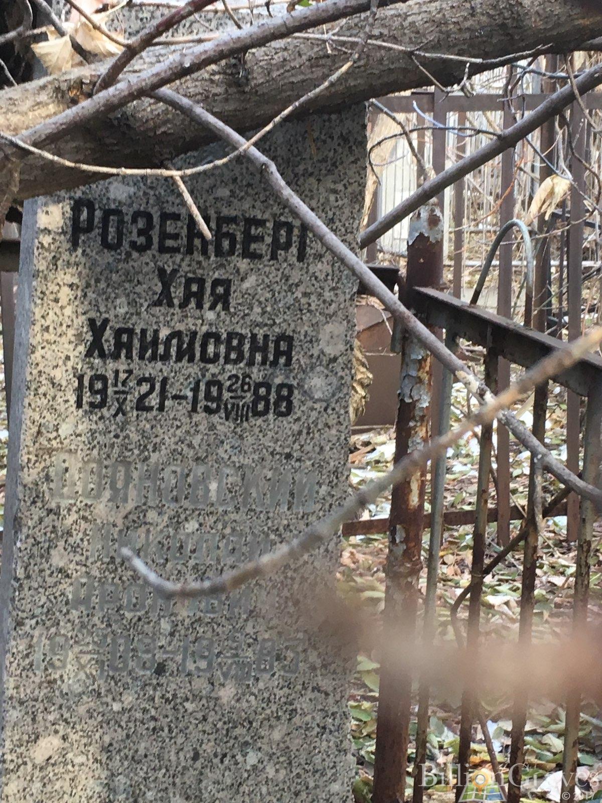 Розенберг Хая Хаимовна