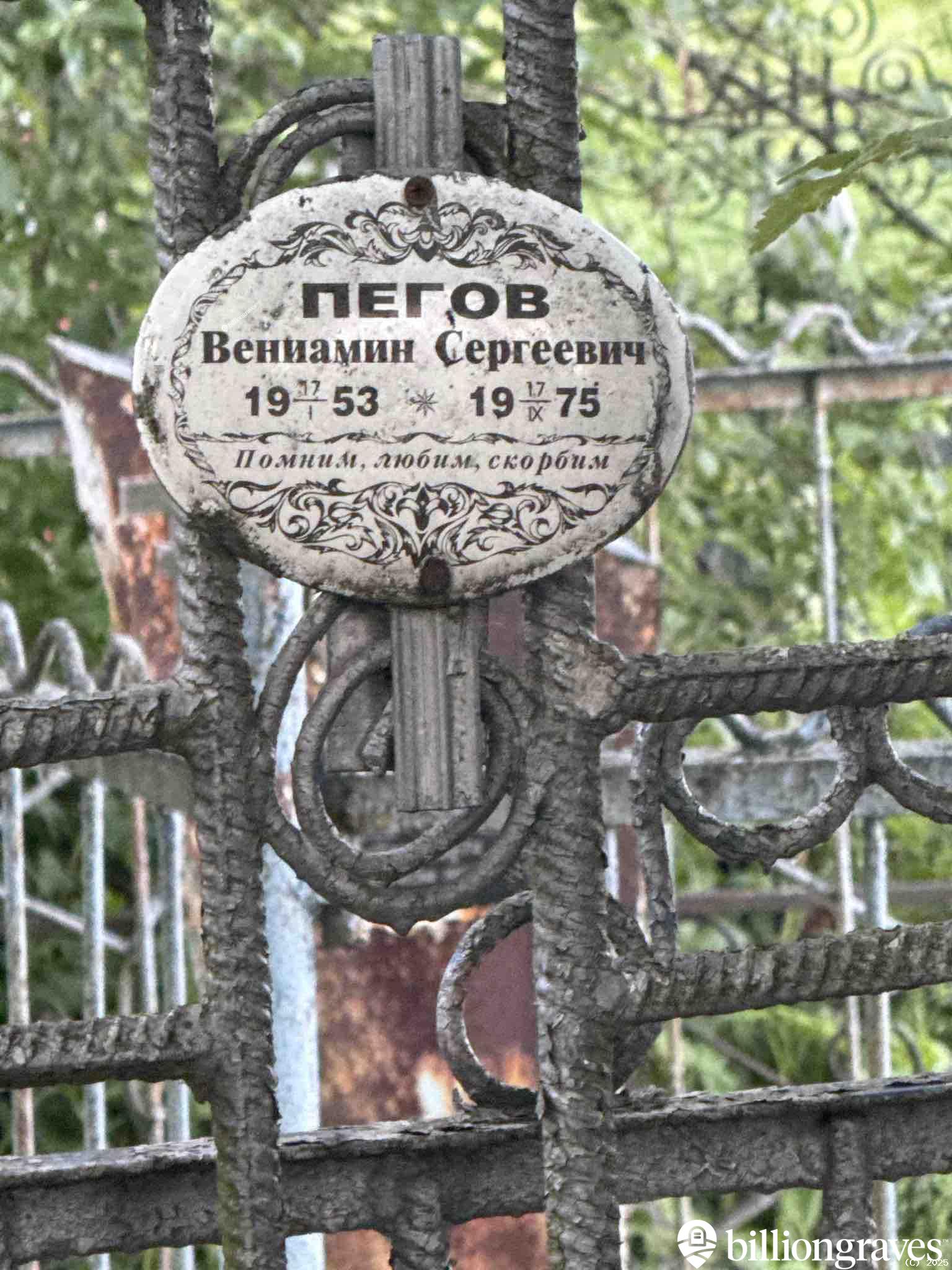 Пегов Вениамин Сергеевич