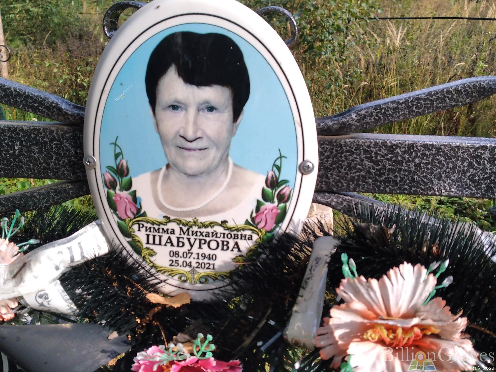 Шабурова Римма Михайловна
