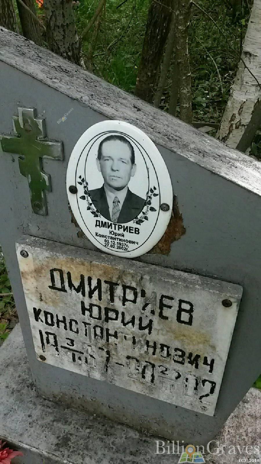 Дмитриев Юрий Константинович