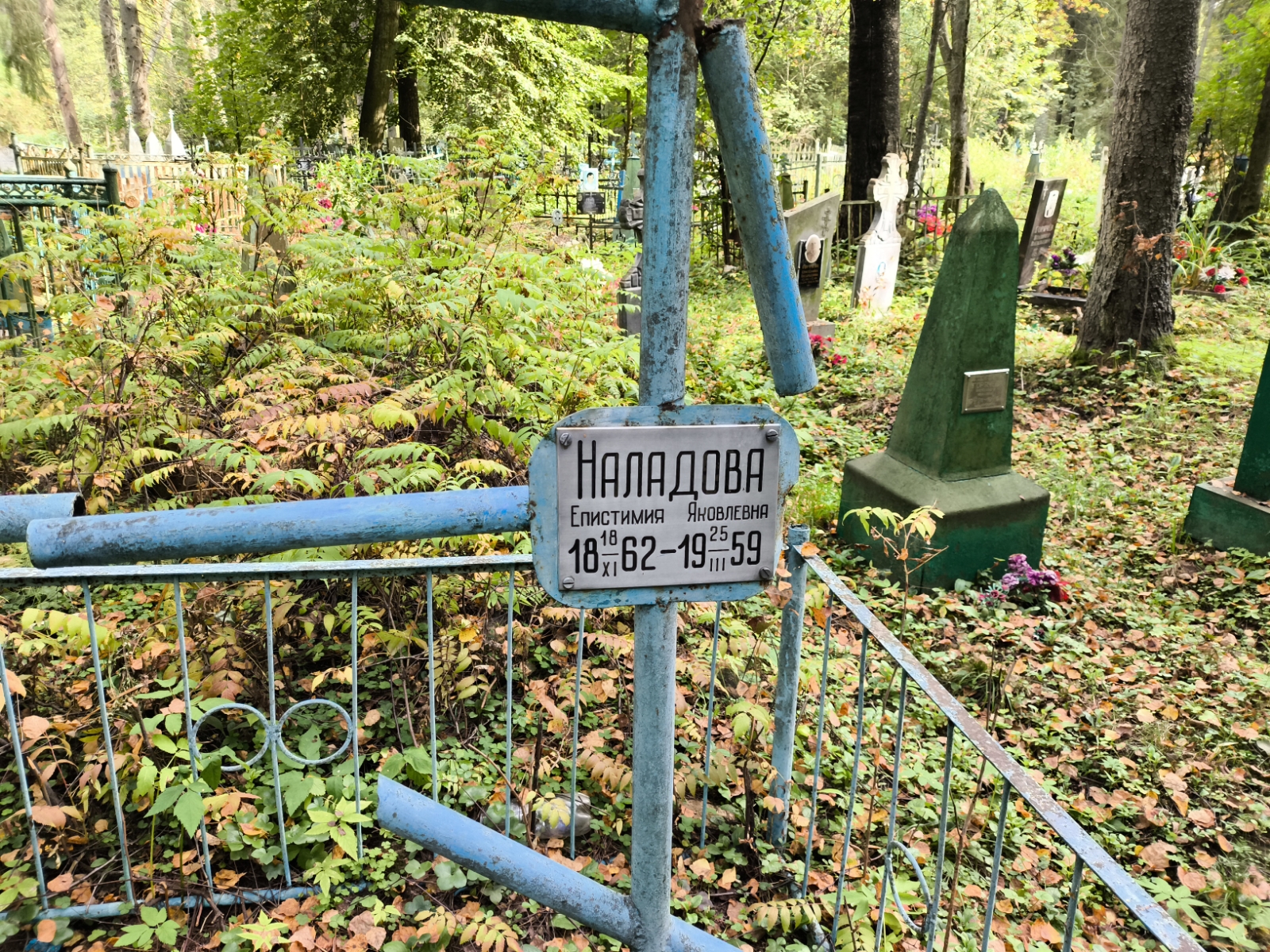 Наладова Епистимия Яковлевна
