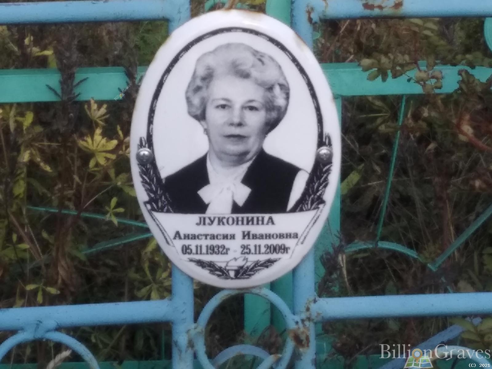Луконина Анастасия Ивановна