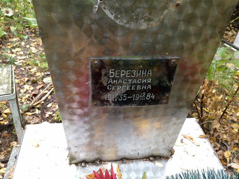 Березина Анастасия Сергеевна