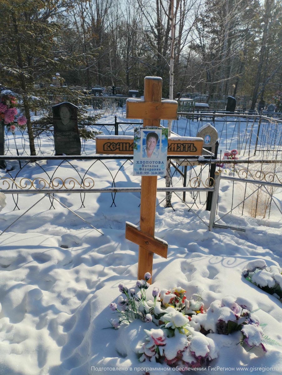 Хлопотова Наталья Федоровна