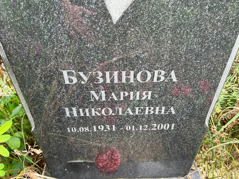 Бузинова