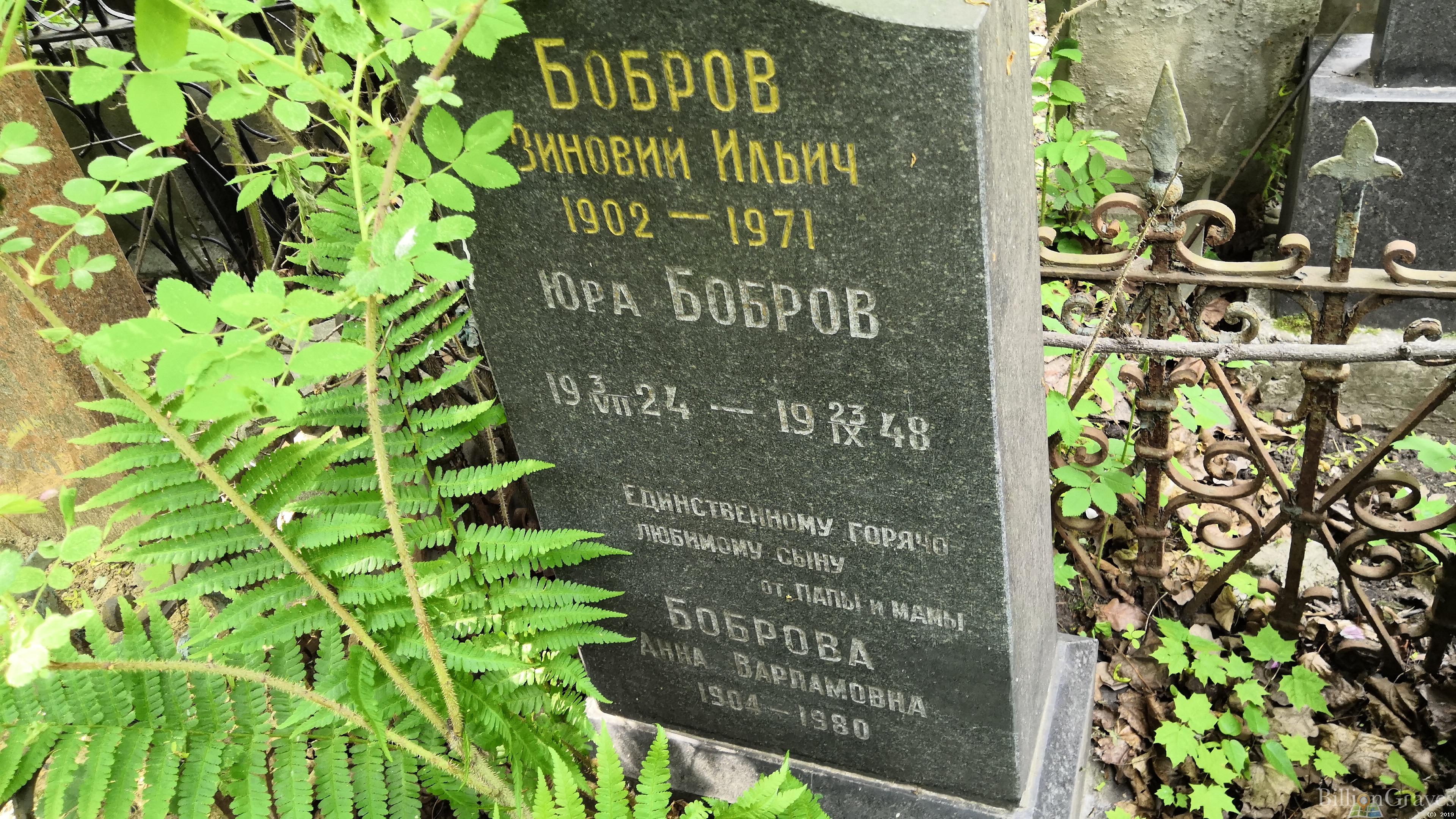 Бобров Юра