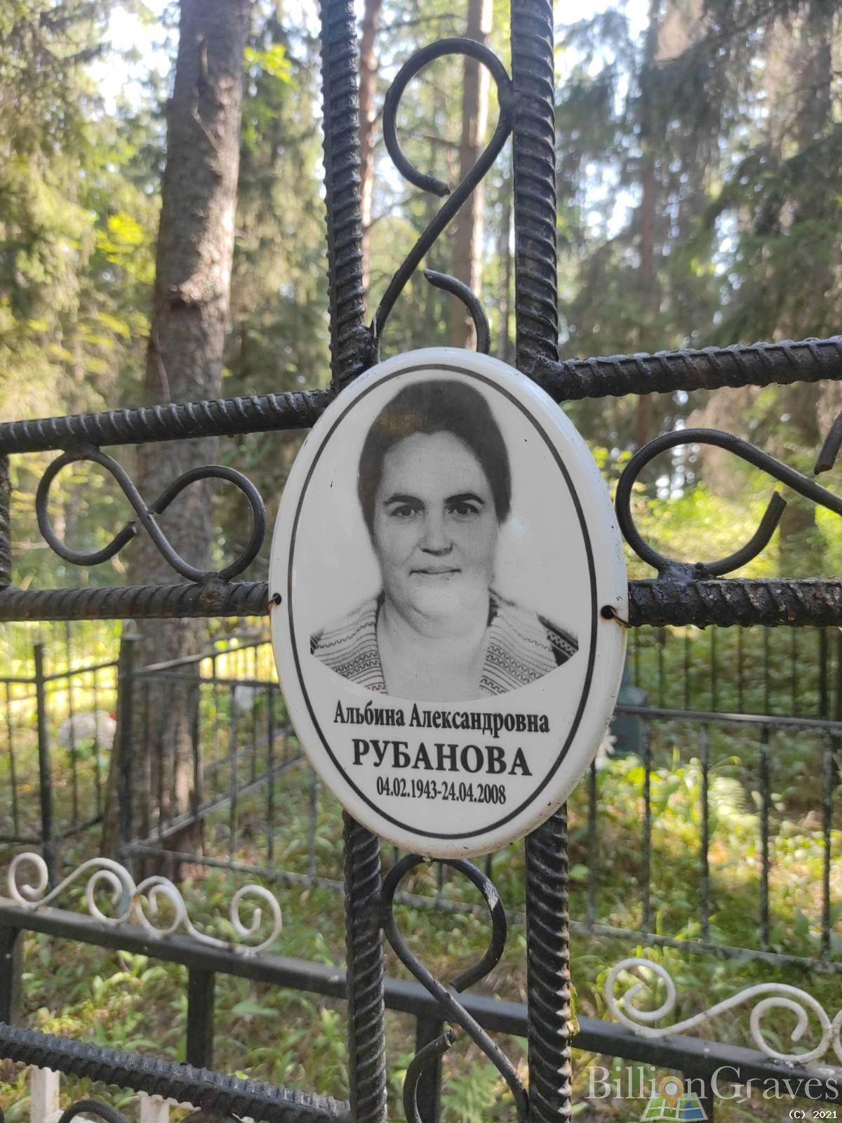 Рубанова Альбина Александровна