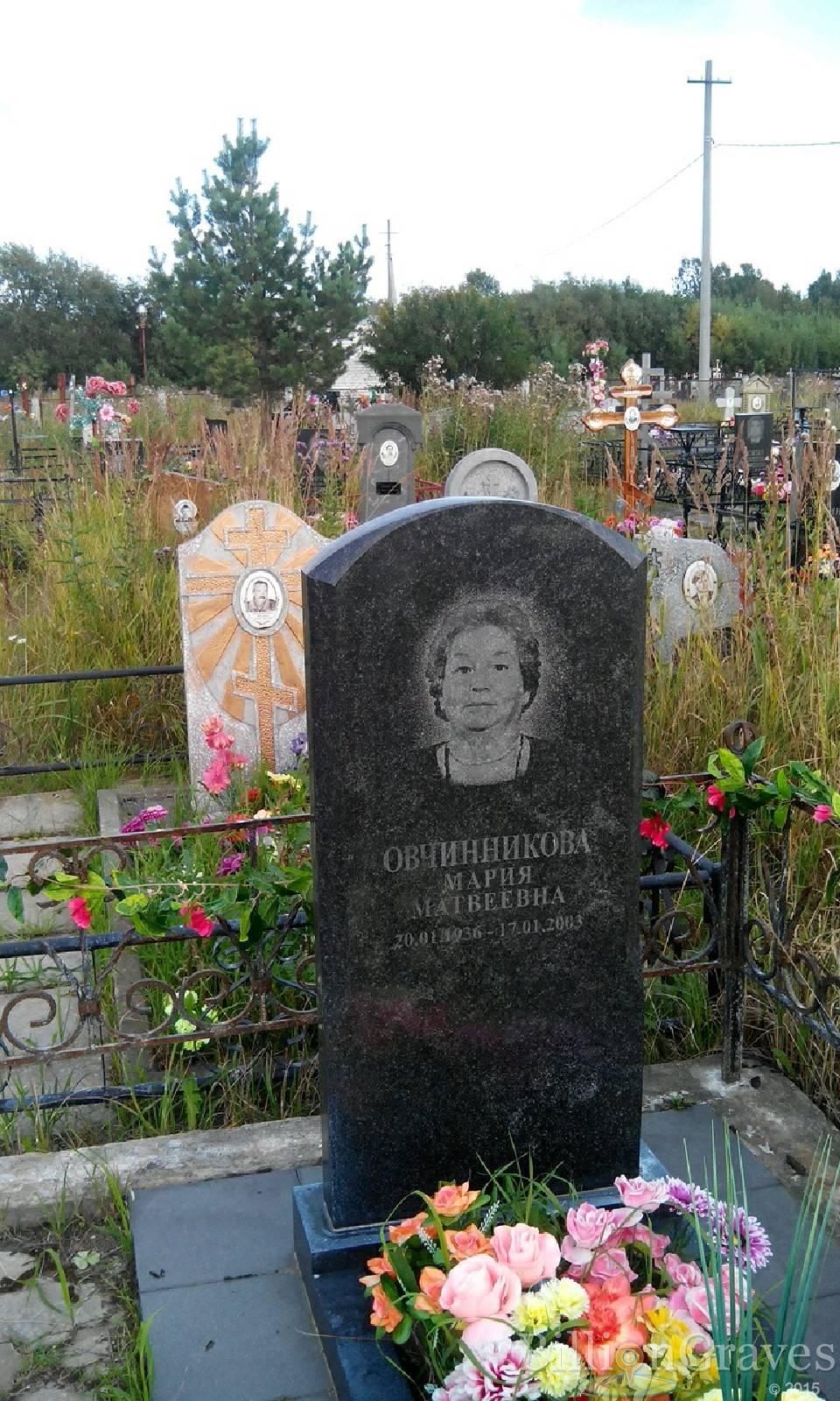 Овчинникова Мария матвеевна
