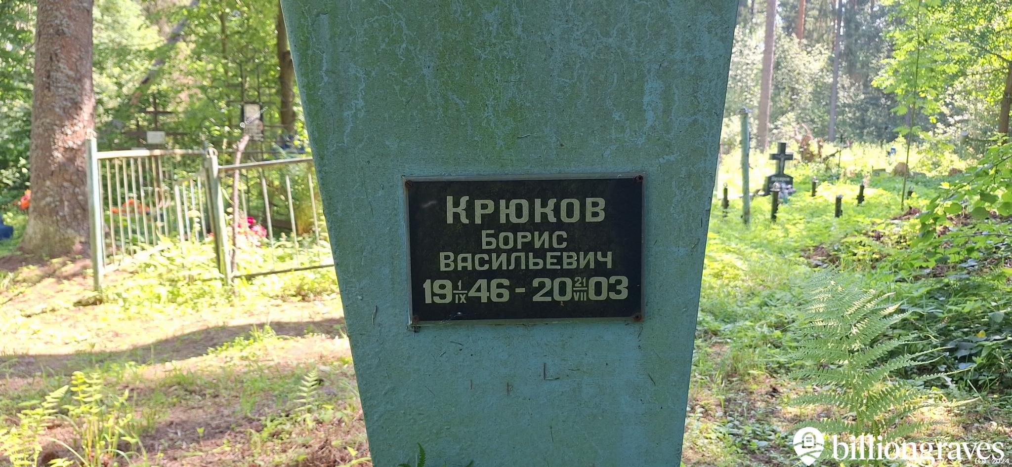 Крюков Борис Васильевич