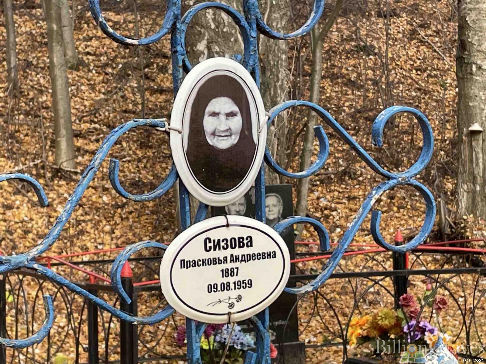 Сизова Прасковья Андреевна