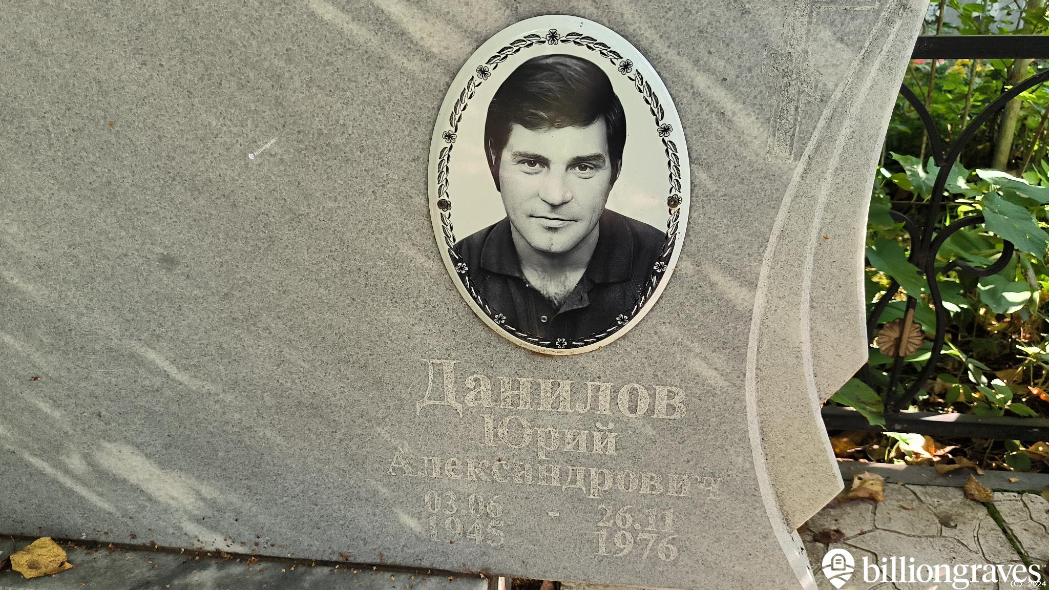 Данилов Юрий Александрович