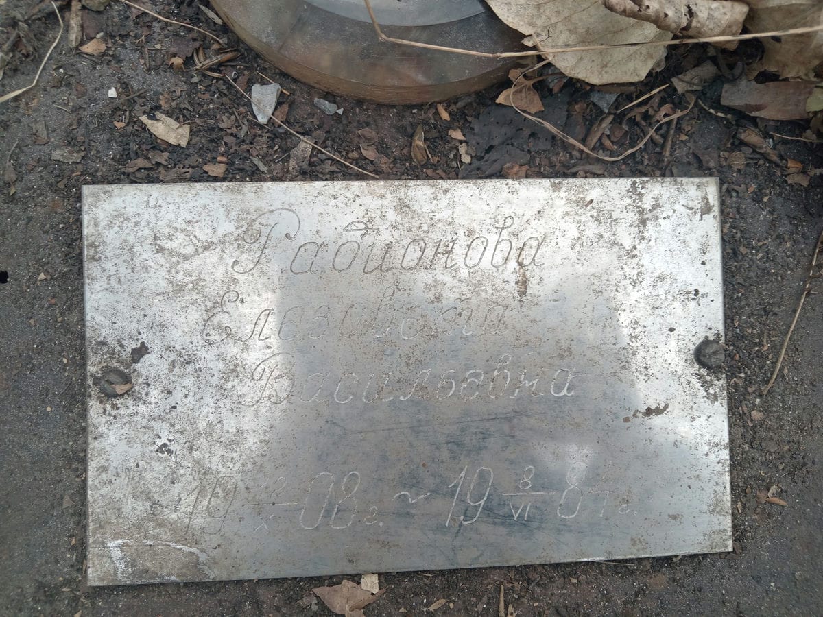 Радионова Елизавета Борисовна