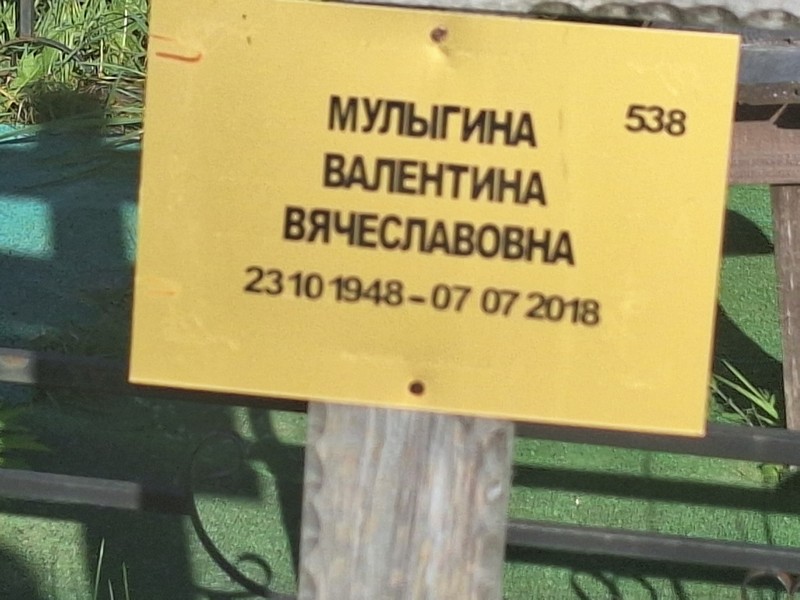 Мулыгина