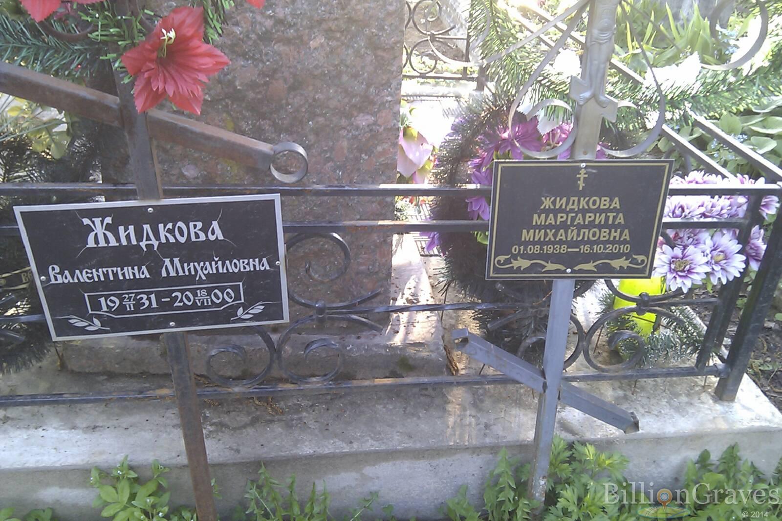 Жидкова Валентина Михайловна