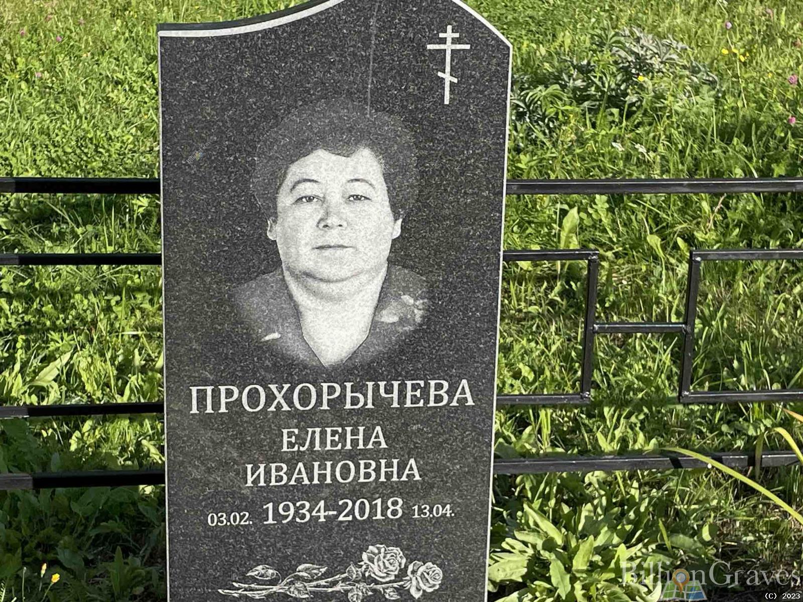 Прохорычева Елена Ивановна