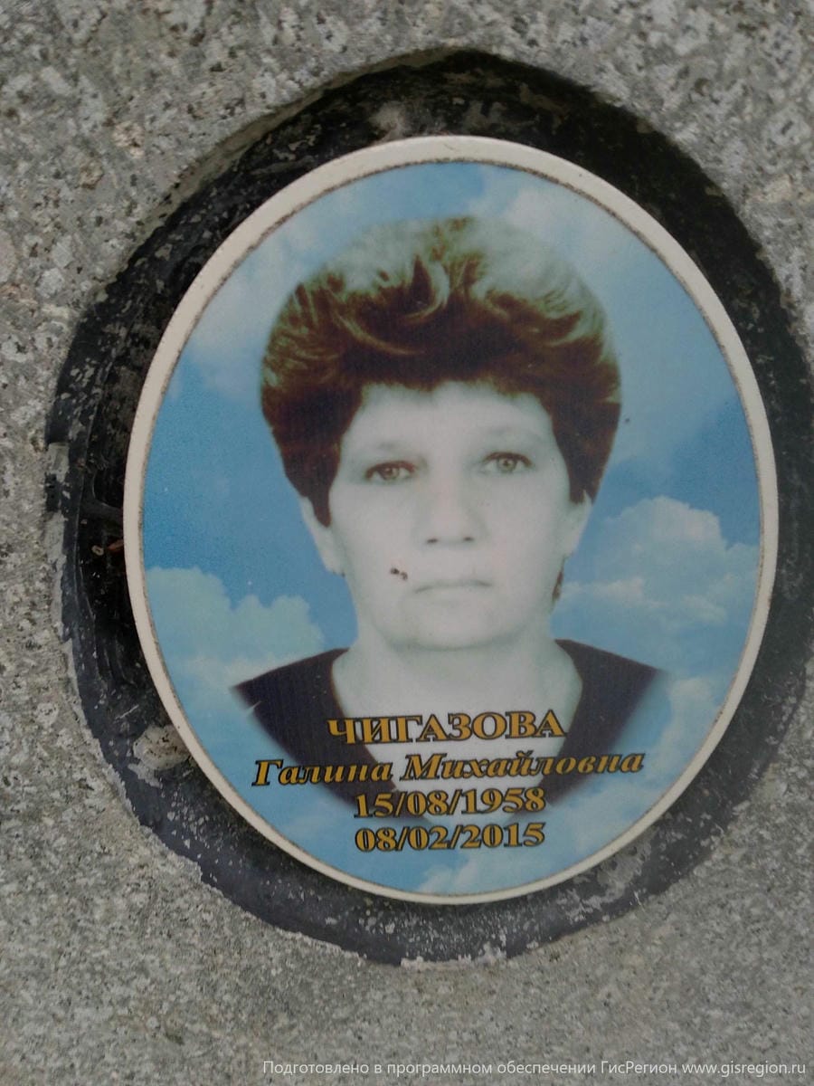 Чигазова Галина Михайловна