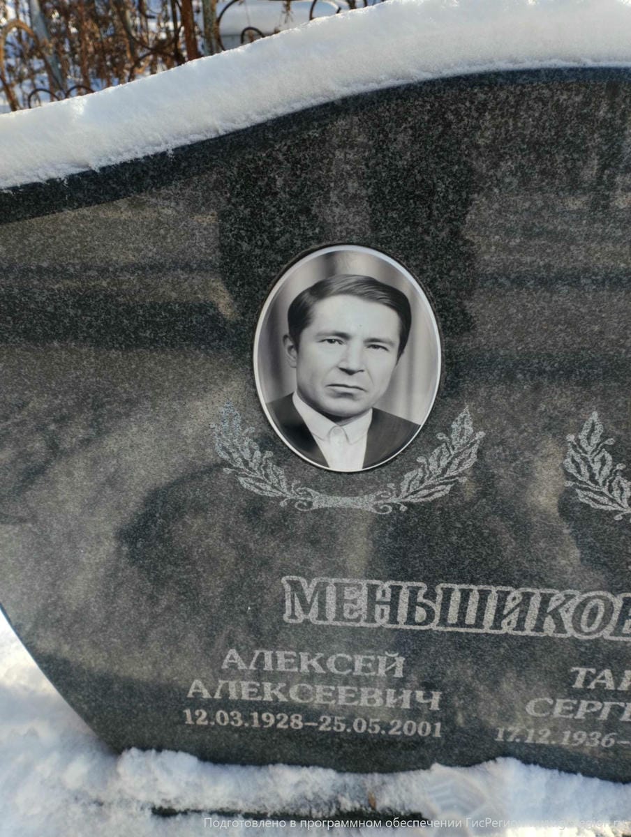 Меньшиков Алексей Алексеевич