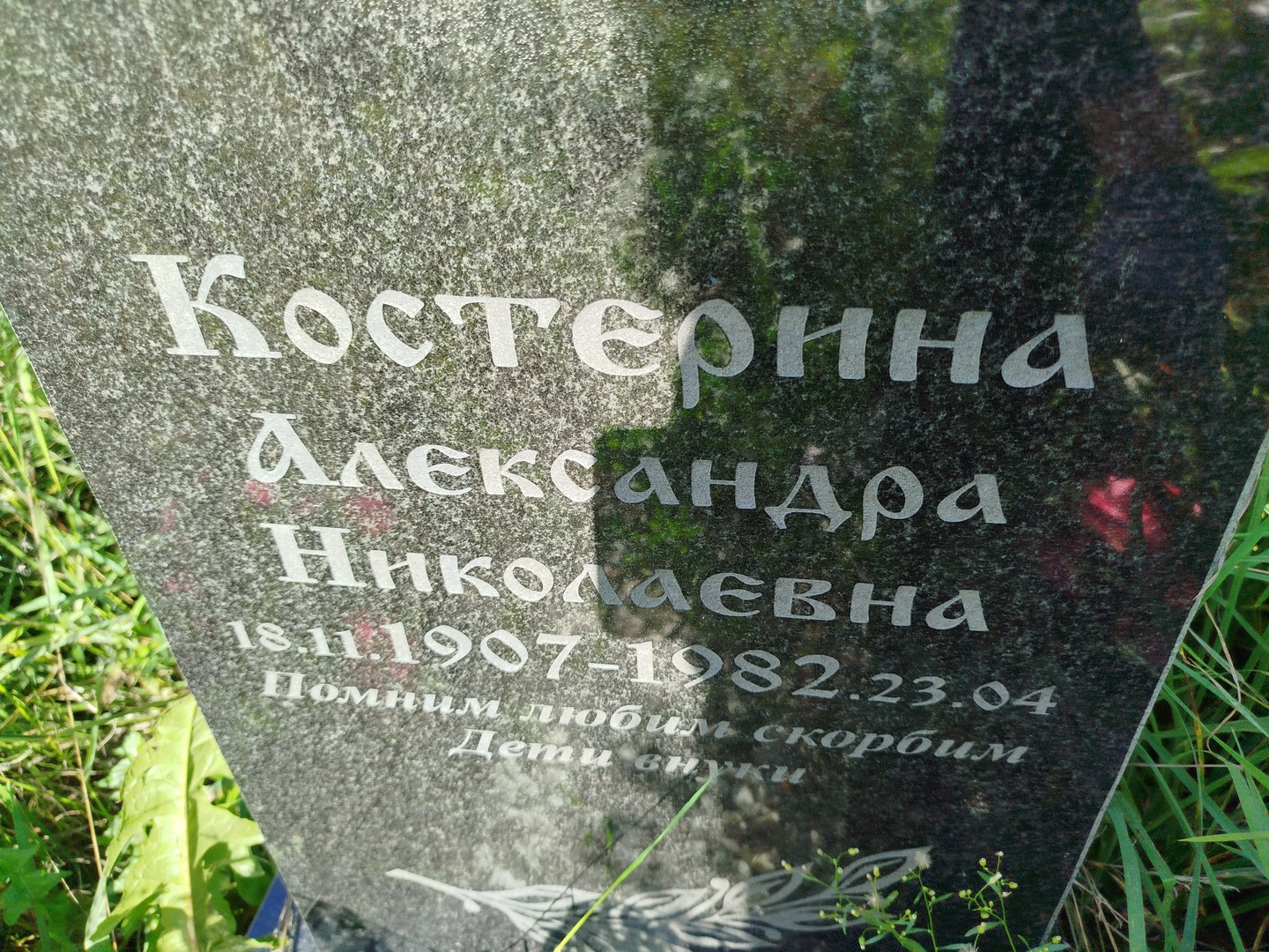 Костерина Александра Николаевна