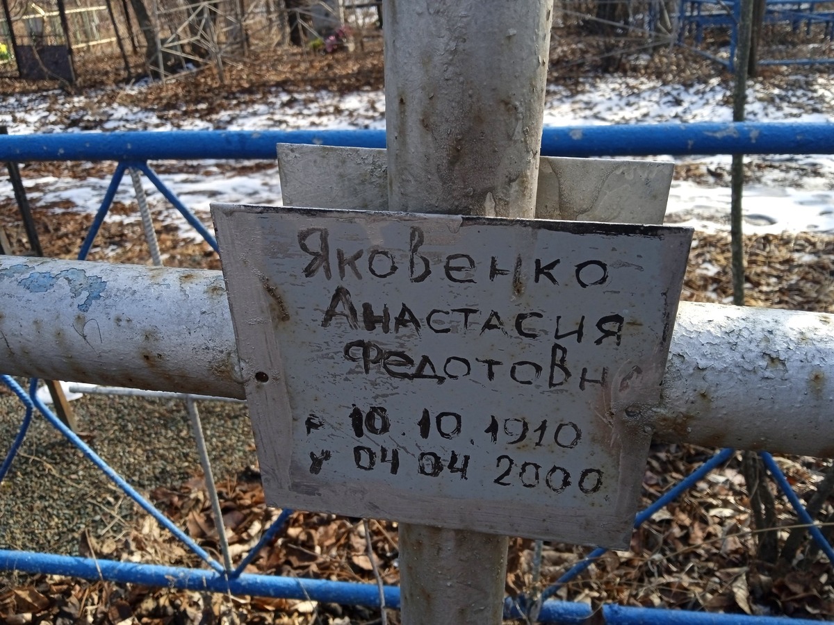 Яковенко Анастасия Федотовна