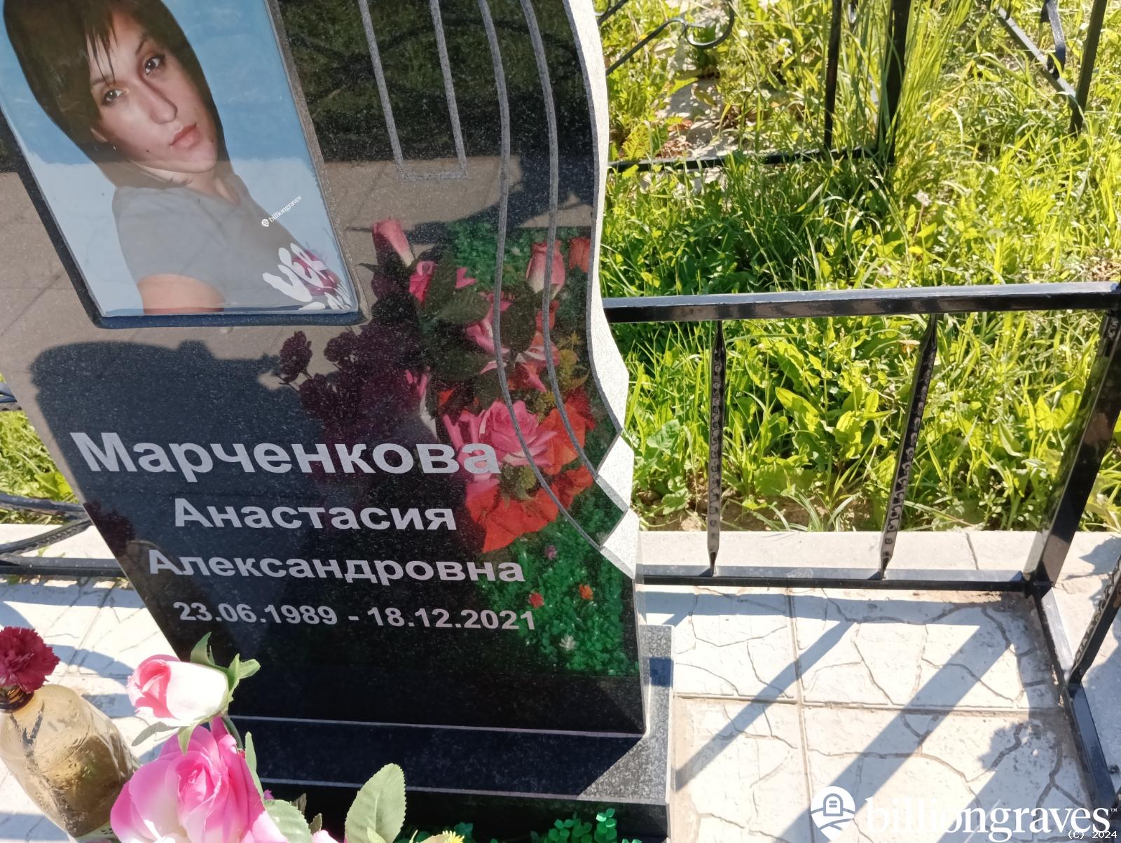 Марченкова Анастасия Александровна