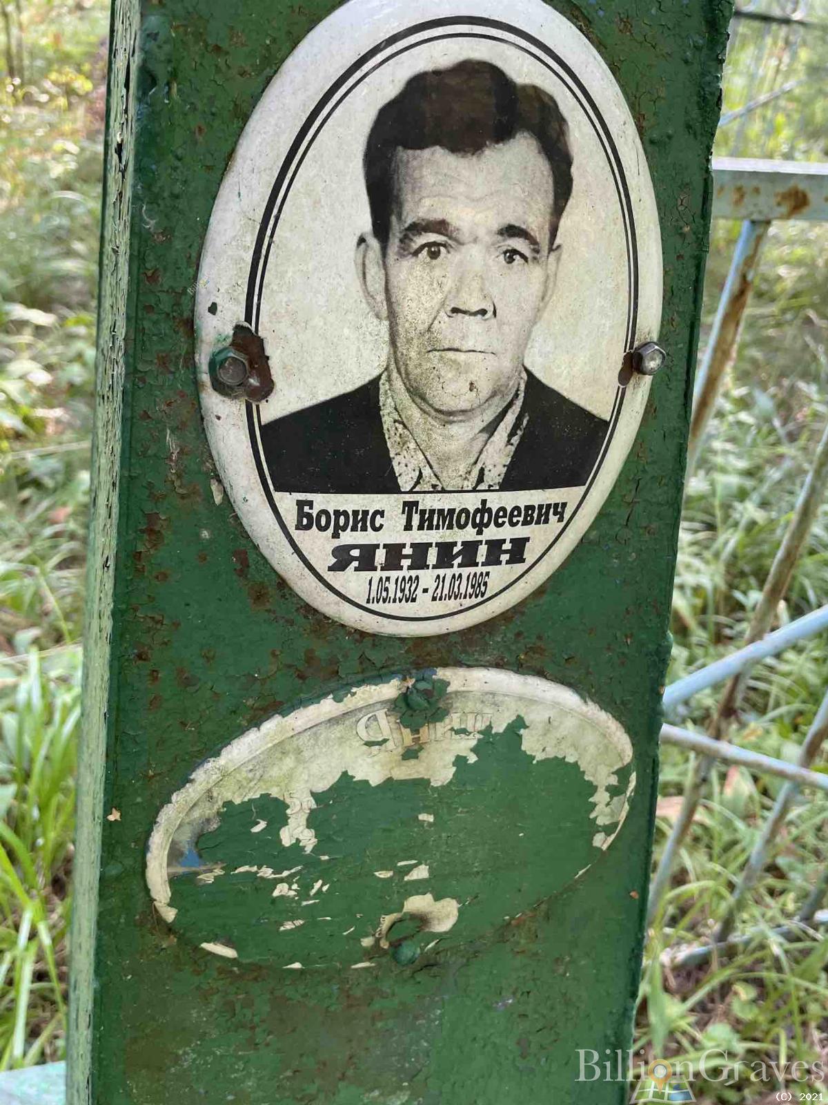 Янин Борис Тимофеевич