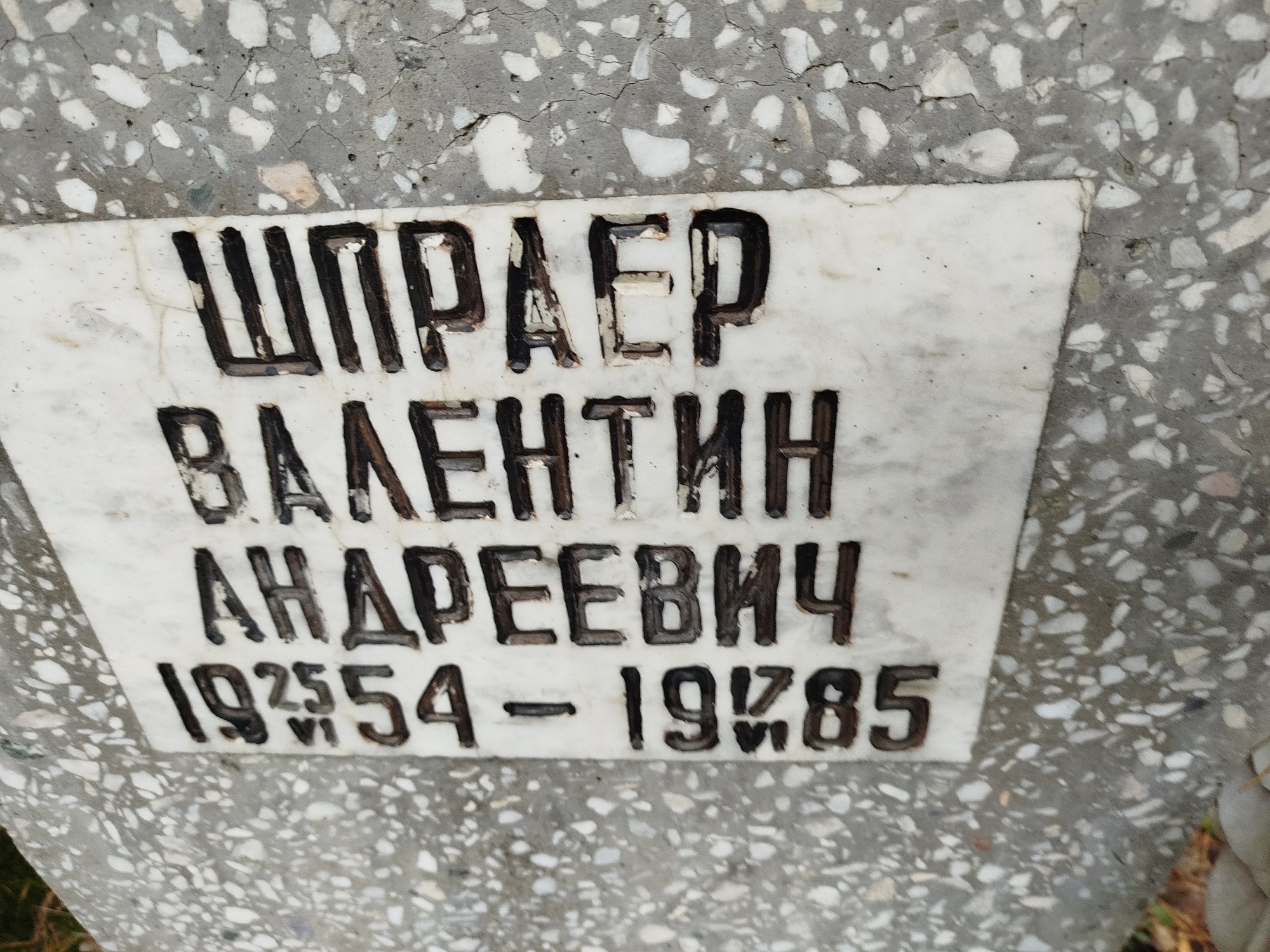 Шпраер Валентин Андреевич