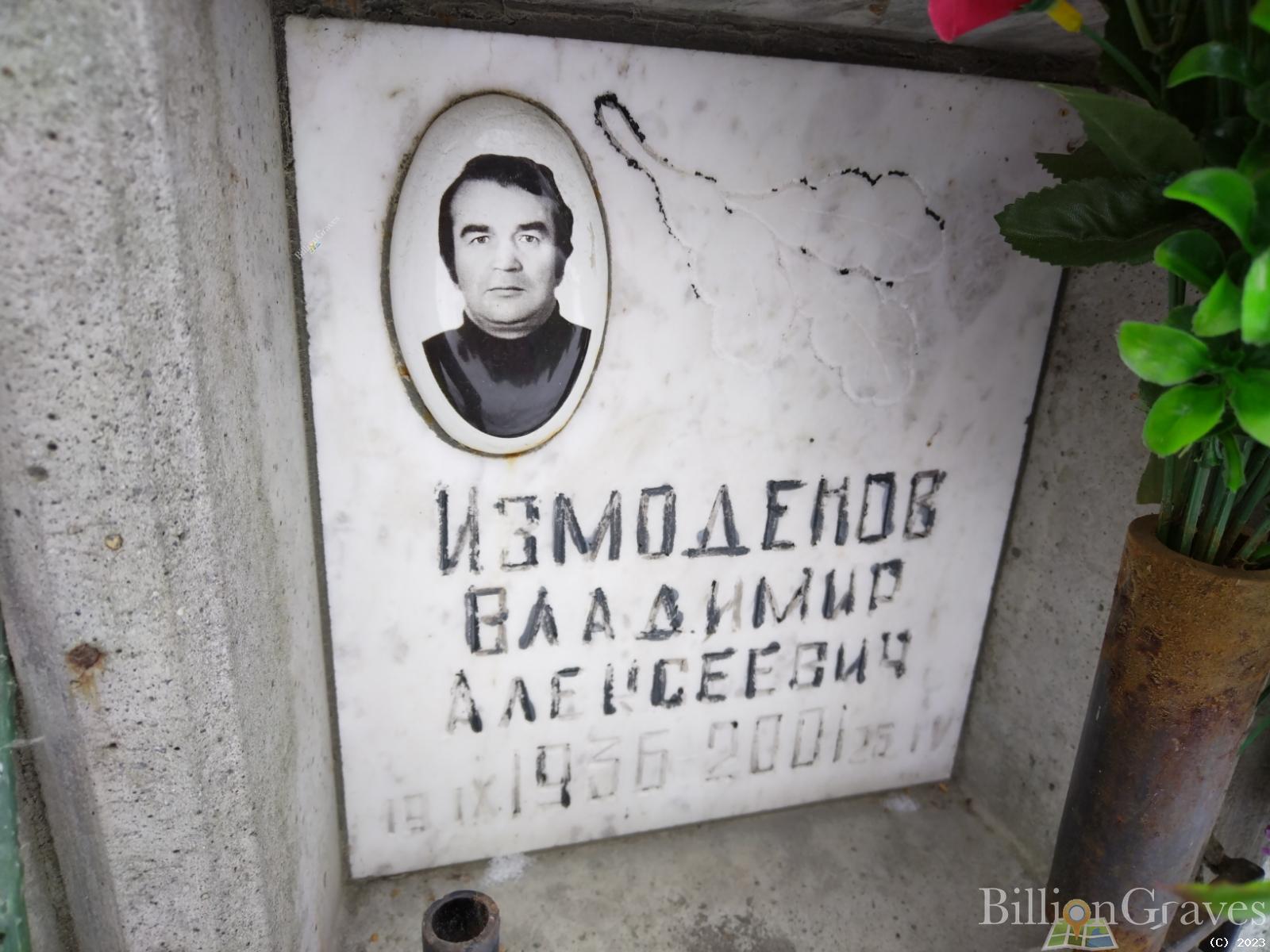 Измоденов Владимир Алексеевич