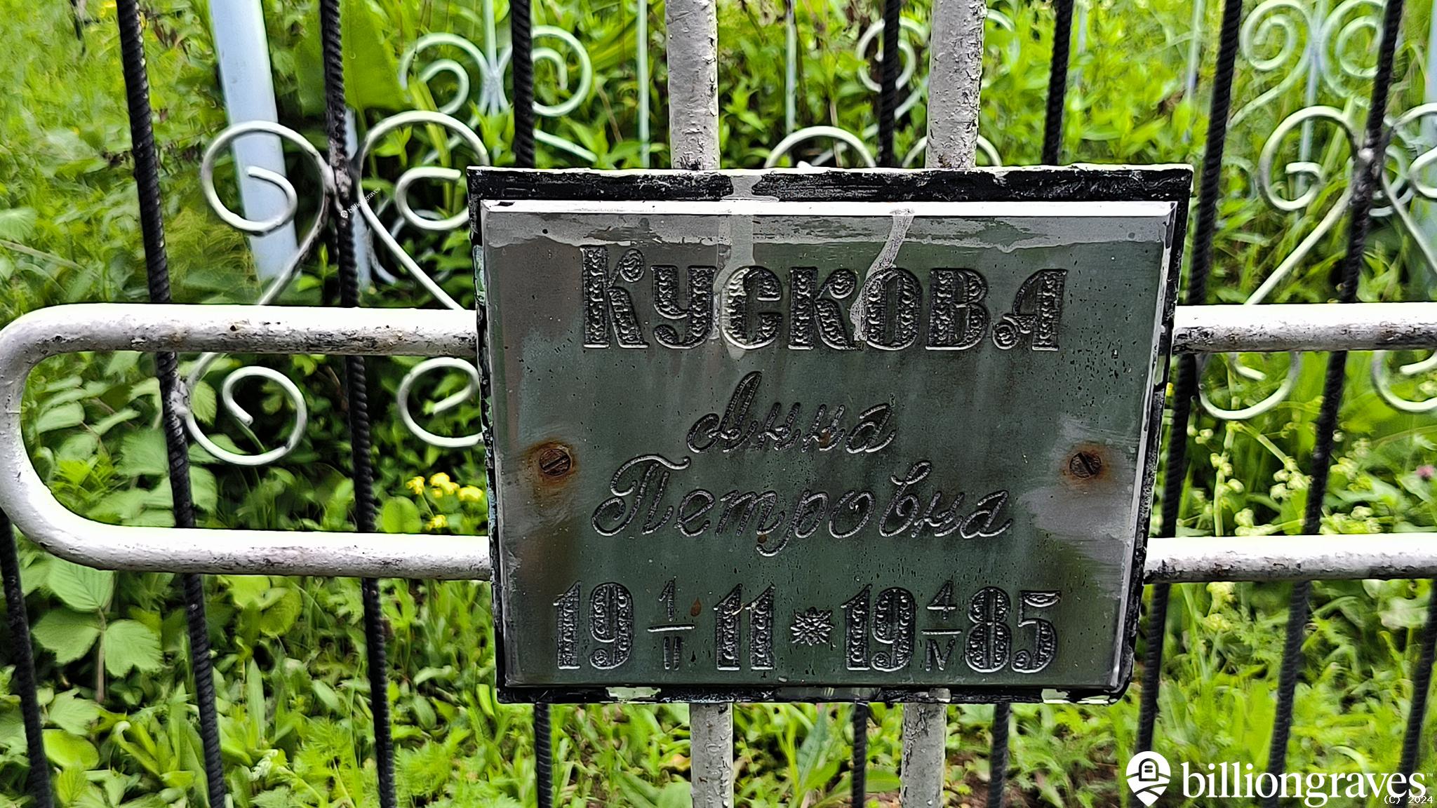 Кускова Анна Петровна