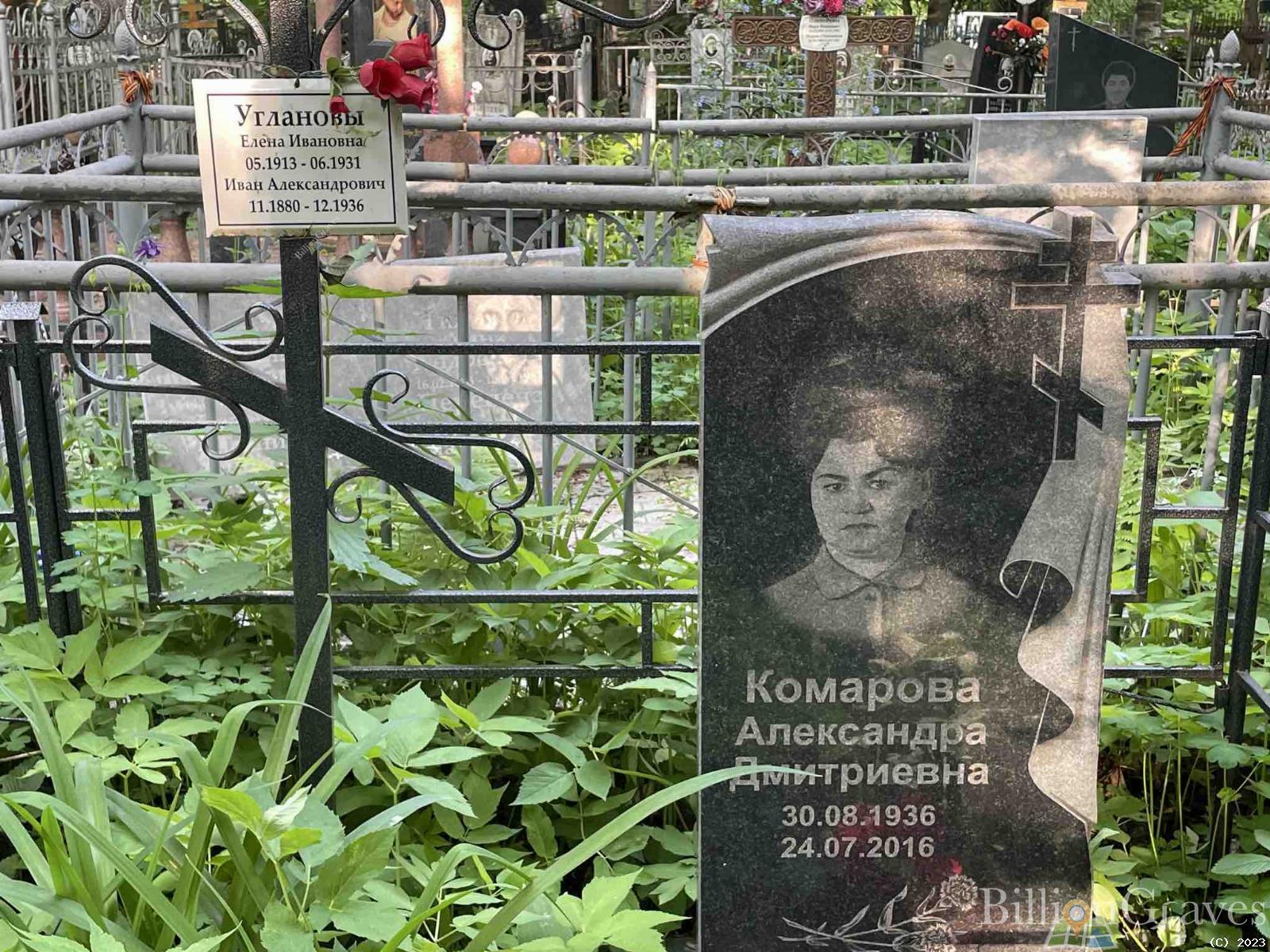 Комарова Александра Дмитриевна