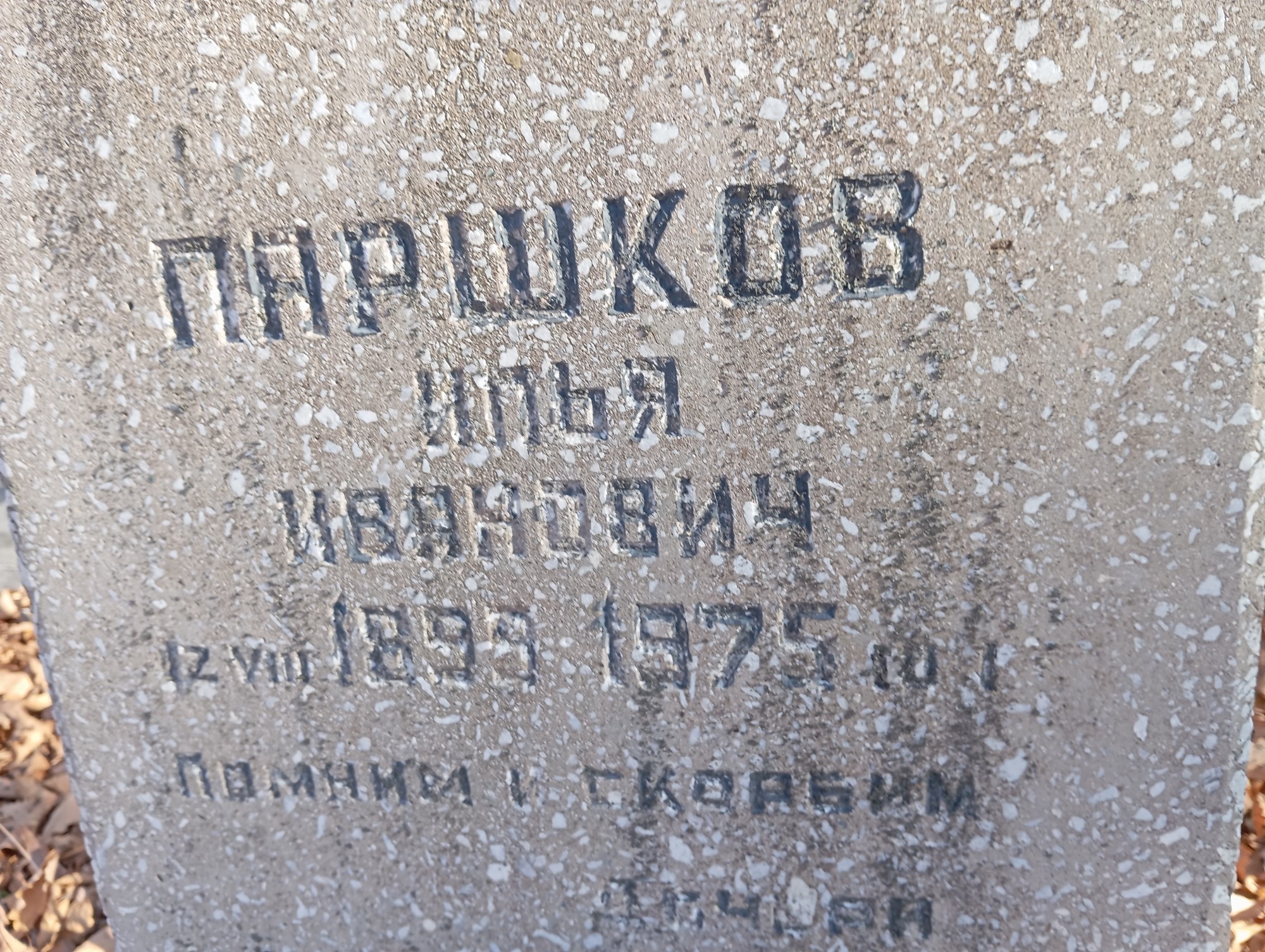 Паршков Илья Иванович