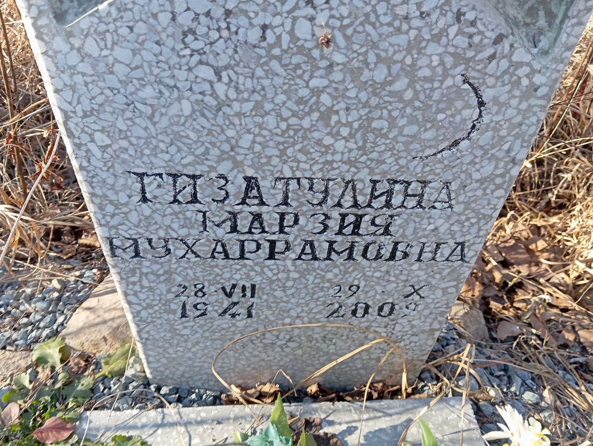 Гизатулина Марзия Мухаррамовна