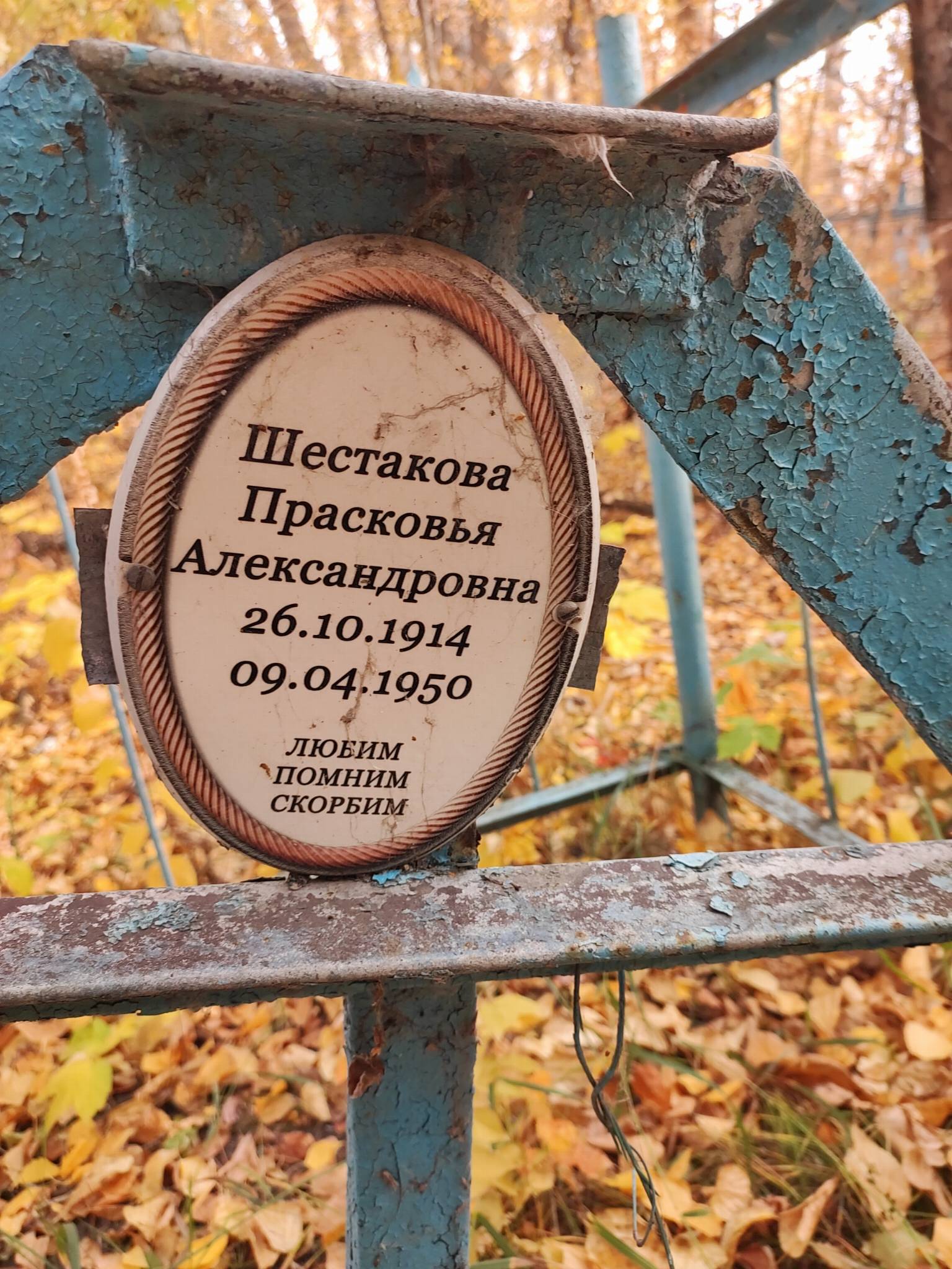 Шестакова Прасковья Александровна